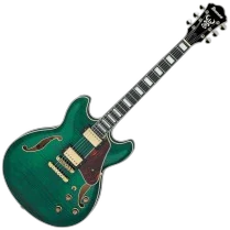 Ibanez AS93FM AS Transparent Moss Green