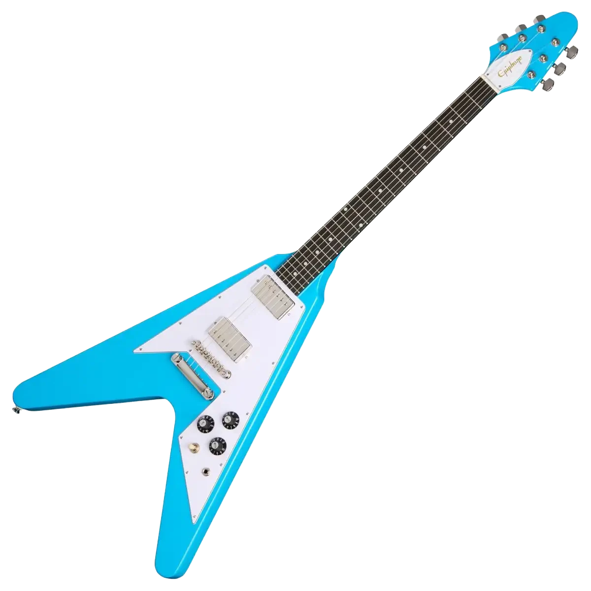 Epiphone Inspired by Gibson Flying V 70s in Maui Blue